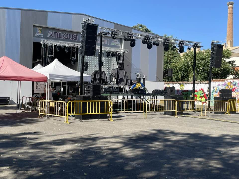 Un fin de semana de lujo con los chicos de Audiovisuales Ape en el Madritillica Fest en Malagon.