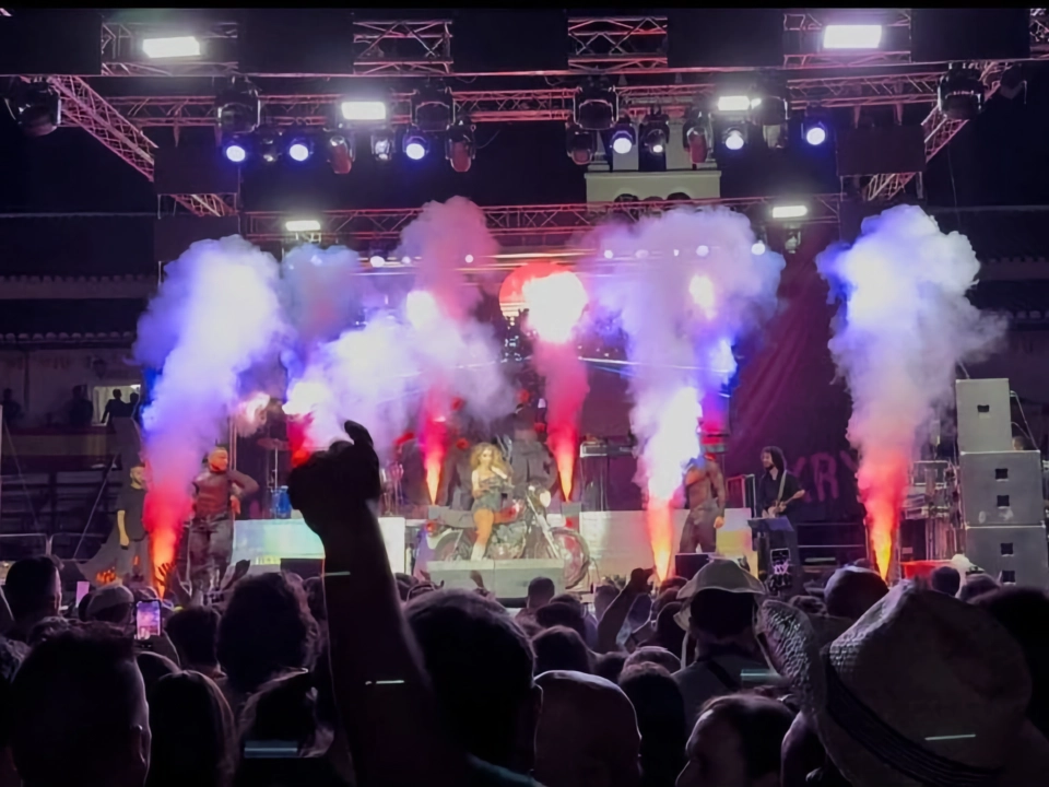 JS Audiovisuales suministró el equipamiento técnico para el concierto de Melody